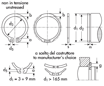 Tabella seeger interni